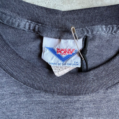 Vintage Pony (Product Of New York) Centered Logo Tee