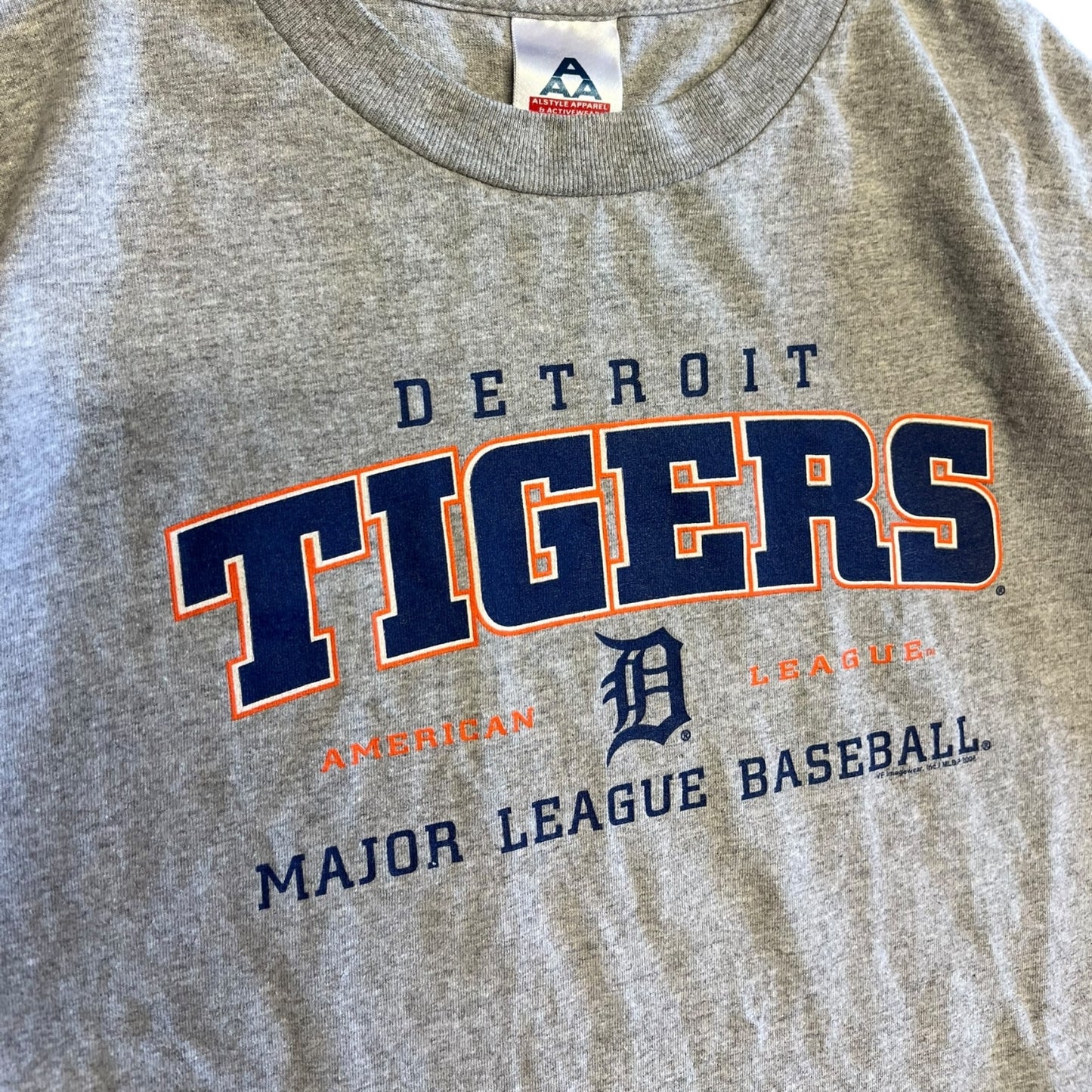 Y2K Detroit Tigers Spellout MLB Tee