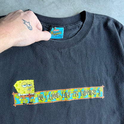 Vintage SpongeBob Do I Look Like I Am Kidding T Shirt