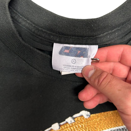 Vintage NFL 49ers Kick Off Football Black Tee