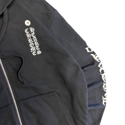 Chrome Hearts Spell Out Dagger Zip Sweatshirt