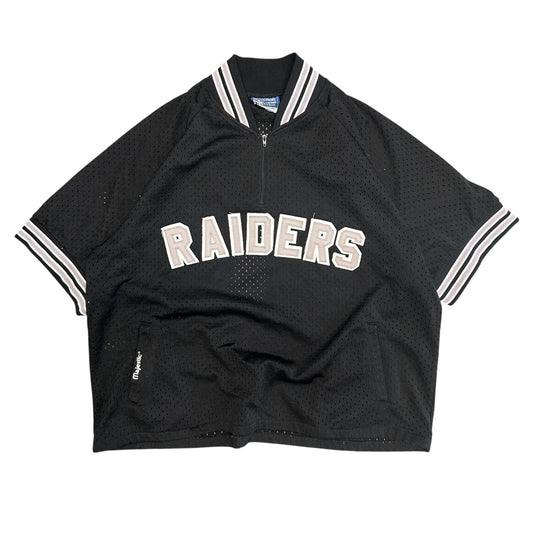Vintage Quarter Zip Raiders Jersey