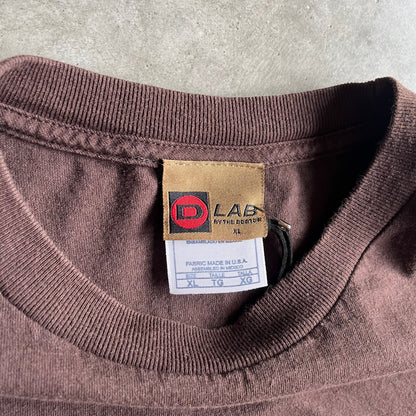 Y2K D Lab ‘Fast Freddy’s Fakes’ Brown Tee