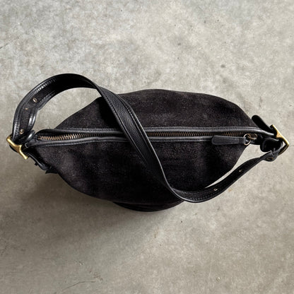 Coach 1996 RARE Berkeley Duffle Rough Out Black