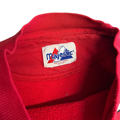 Y2K Majestic Reds Baseball Sweatshirt