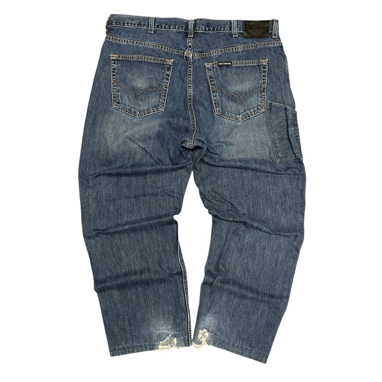 Y2K Harley Davidson Genuine Motorcycle Jeans