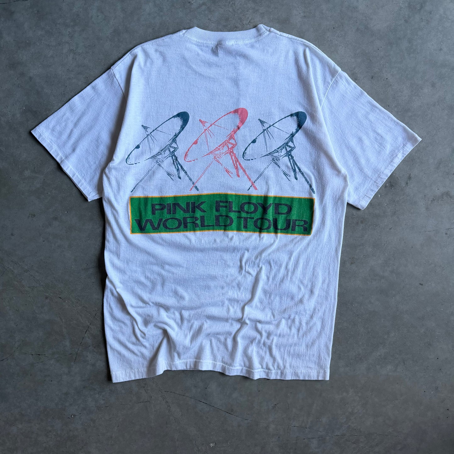 Vintage 1987 Pink Floyd World Tour T Shirt