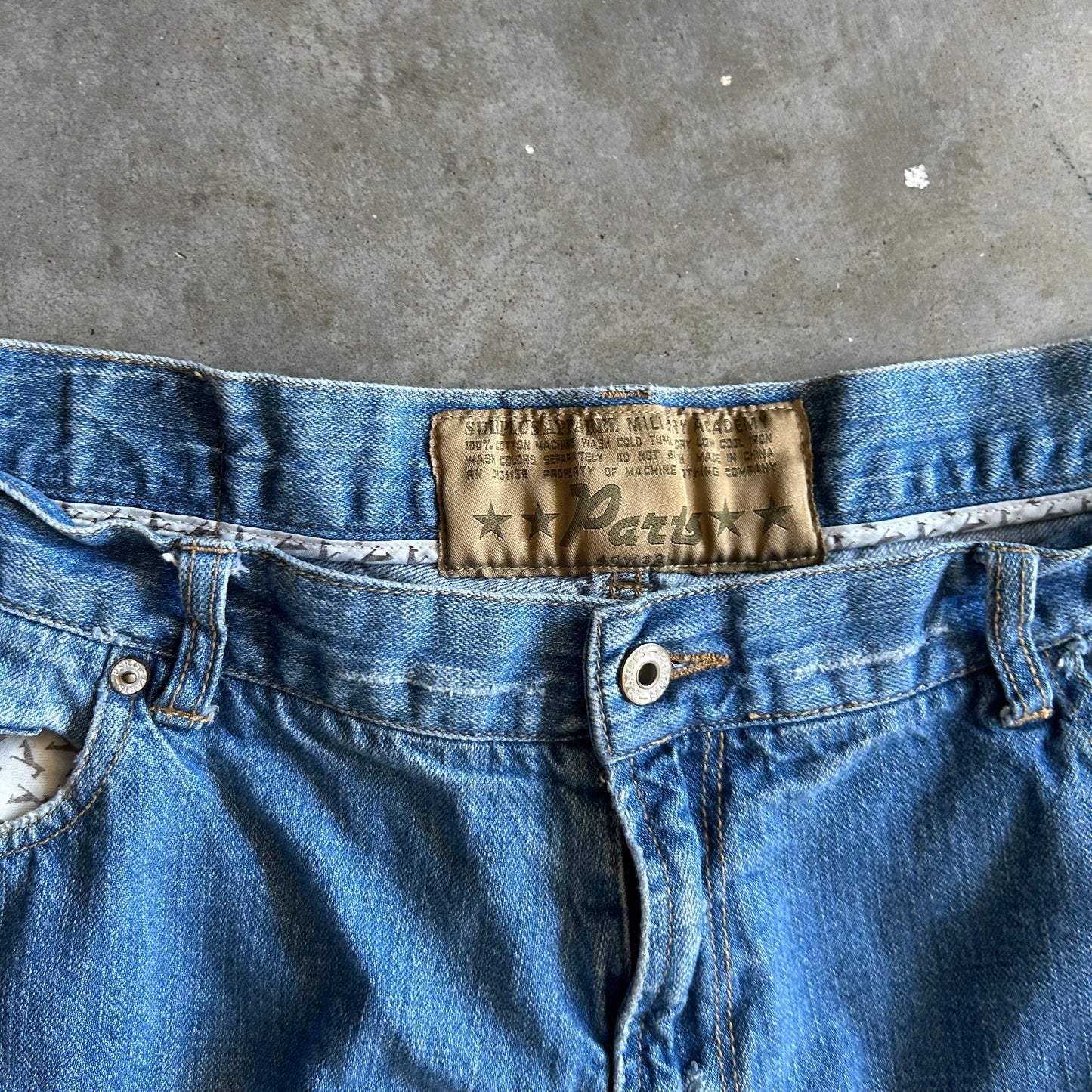 Y2K Parts Surplus Apparel Jeans