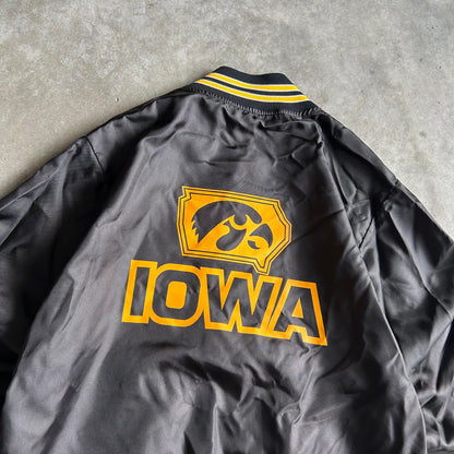 Vintage Iowa Hawkeyes Nylon Bomber