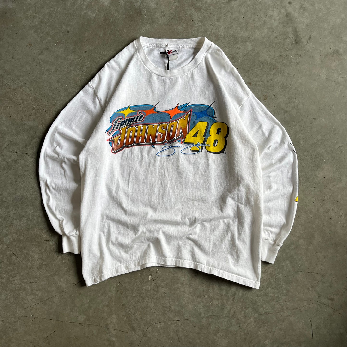 Y2K NASCAR Jimmie Johnson #48 Longsleeve Tee
