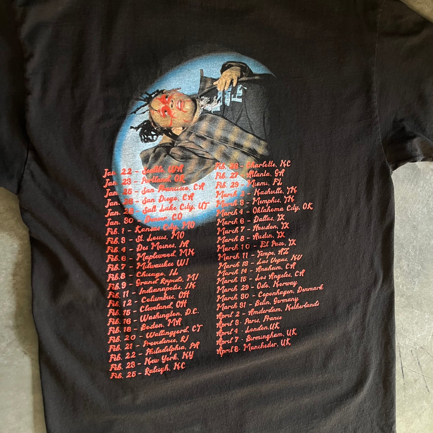 Trippie Redd Love Me More Tour Tee