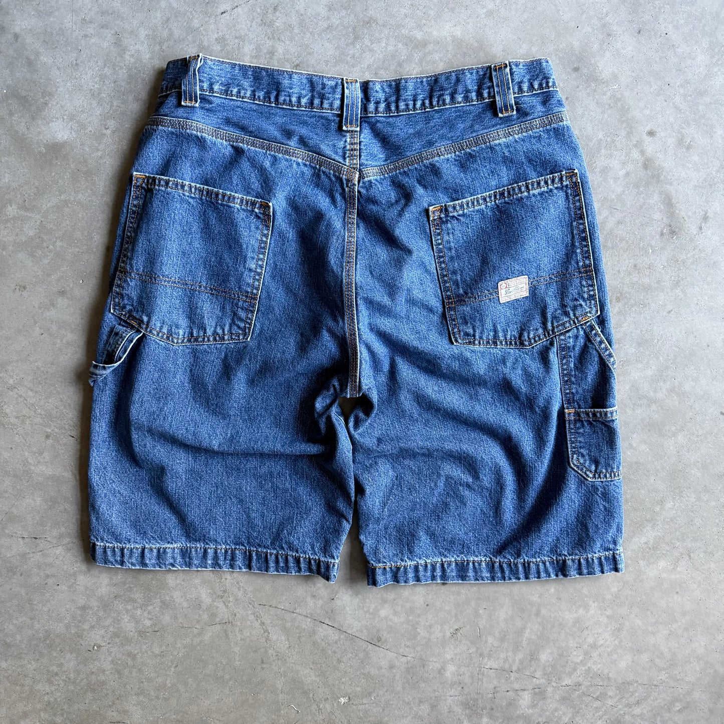 Y2K Levi’s Signature Dark Blue Painter Jorts