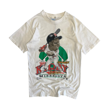 Vintage Salem Kirby Puckett Caricature Tee