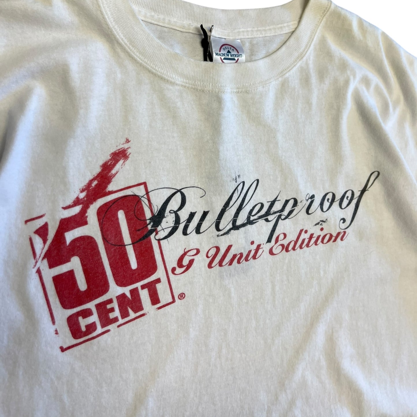 Y2K 50 Cent Bulletproof G Unit Edition Video Game Promo Tee