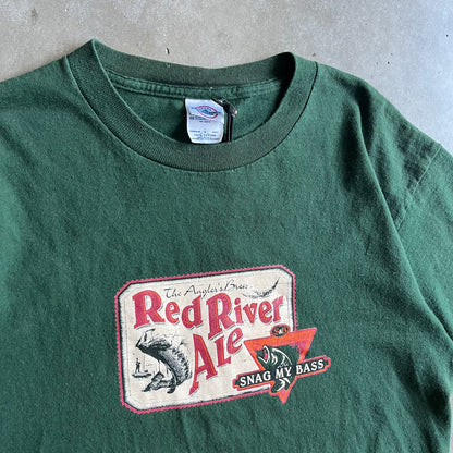 Vintage Red River Ale Logo Tee