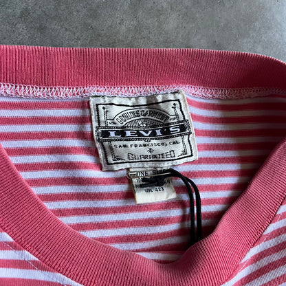 Women’s Vintage Levi Stripped Graphic Cropped Tee