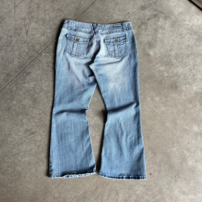 Women’s Y2K Piama Low Rise Flare Jeans