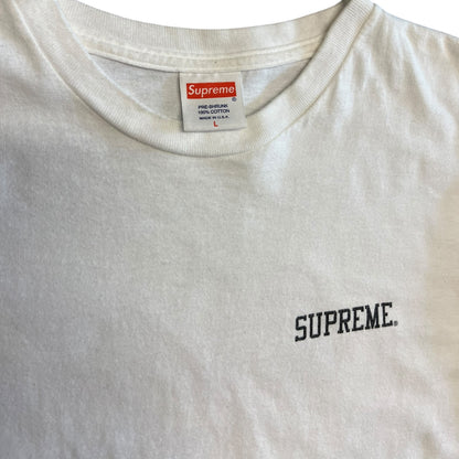 SS12 Supreme Giza T Shirt White
