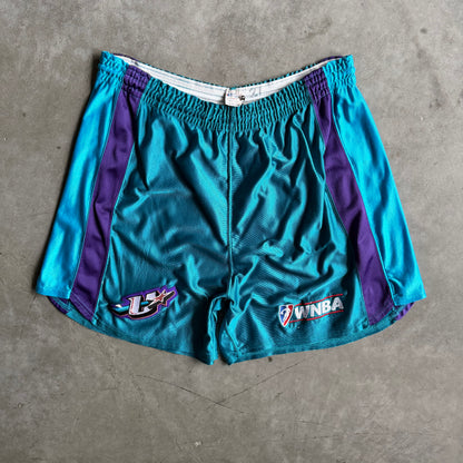 Vintage WNBA Utah Starzz Ladies Champions Game Worn Basketball Shorts
