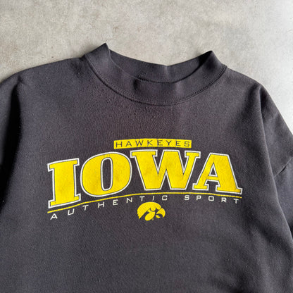 Y2K Iowa Hawkeyes Neon Spell-Out Sweatshirt