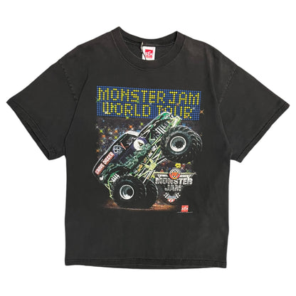 Y2K Monster Jam World Tour Grave Digger Tee