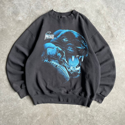 Vintage Pro Player Carolina Panthers 3D Graphic Crewneck