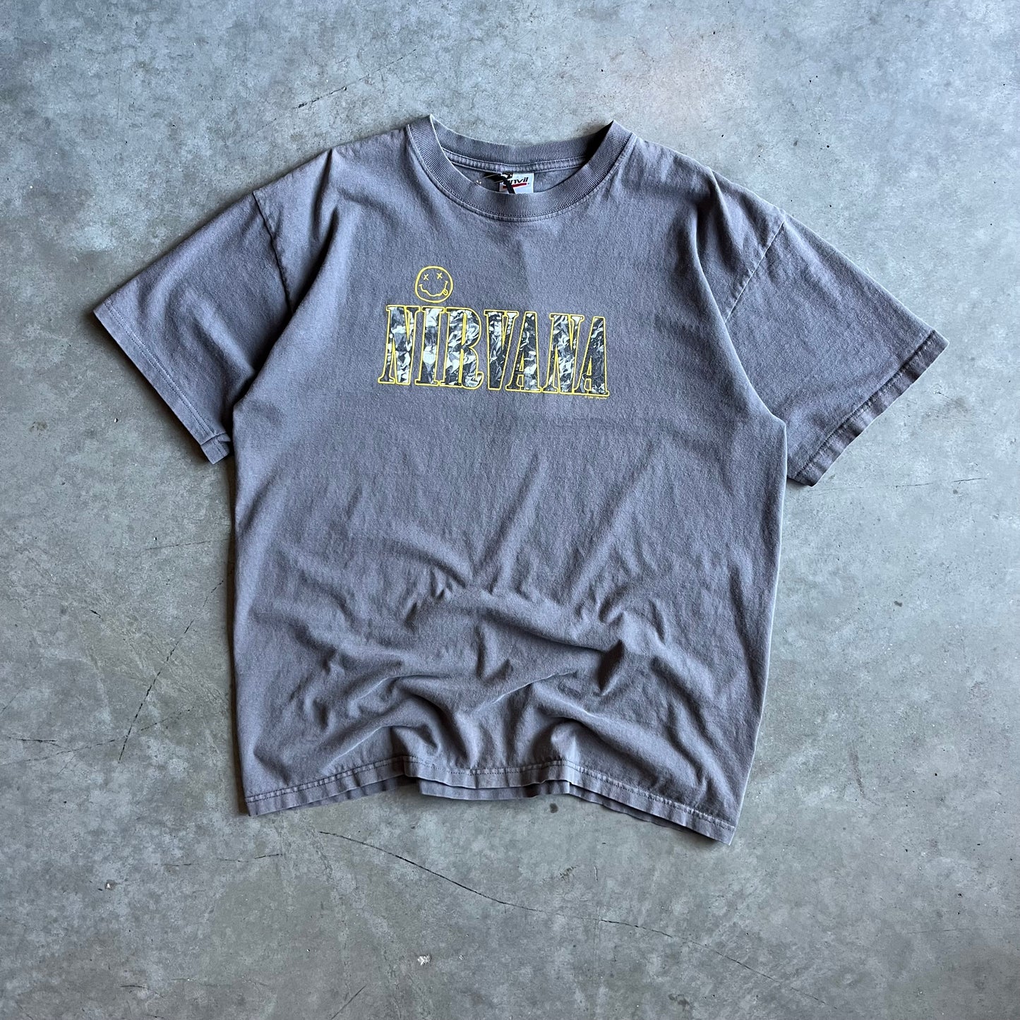 Vintage ‘97 Nirvana Spell Out T Shirt