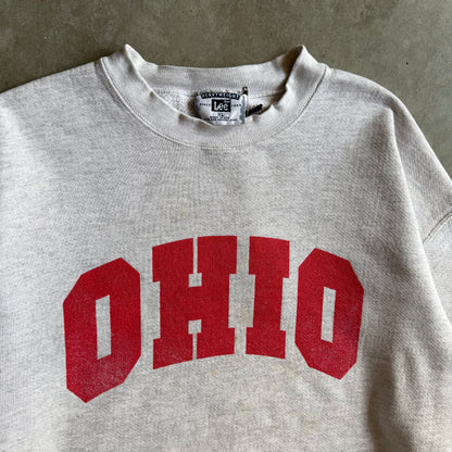 Vintage Ohio Red Spell-Put Gray Sweatshirt