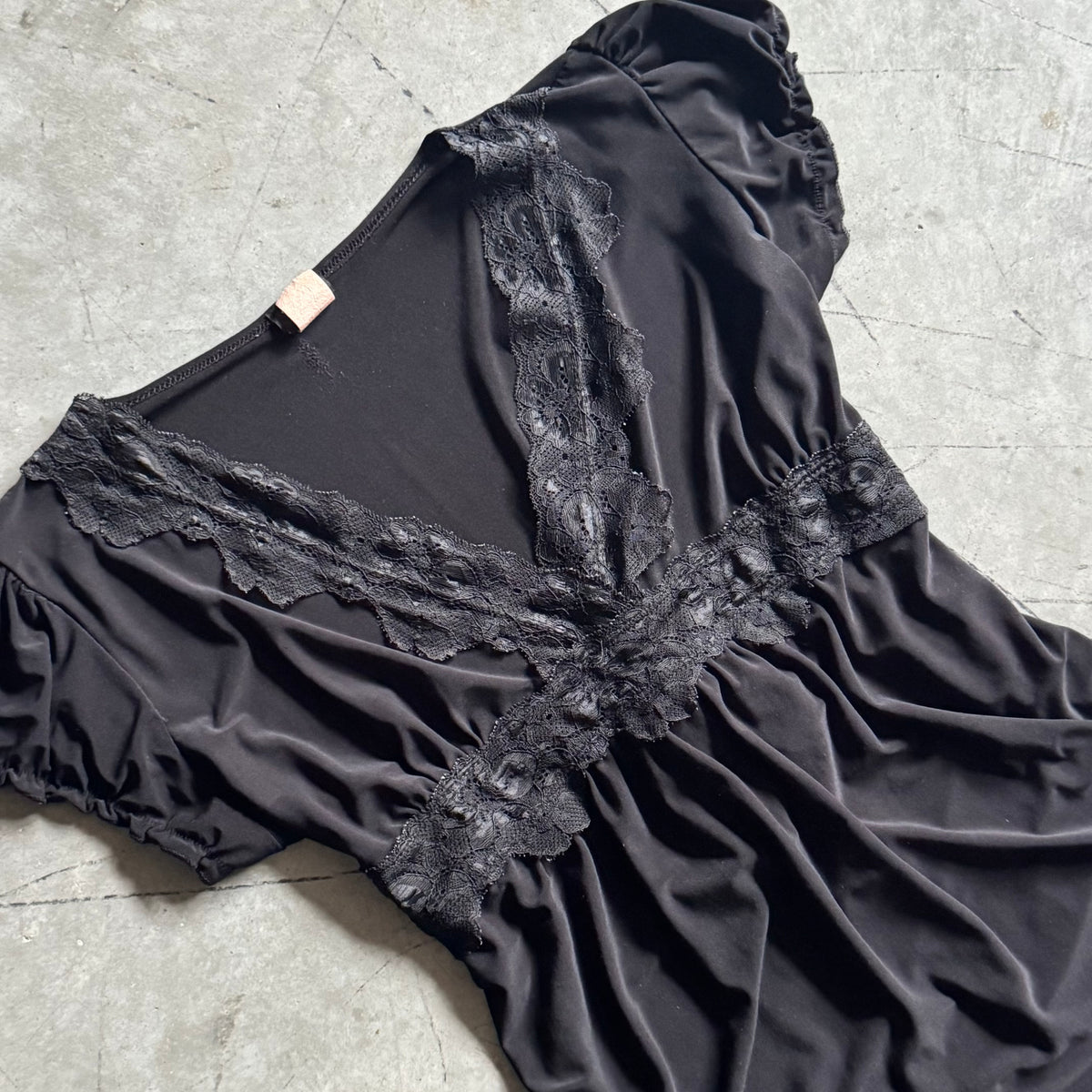 Women’s Y2K Vanity Black Lace Babydoll