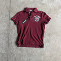 Women’s Y2K Abercrombie & Fitch Burgundy Polo w/ Crest