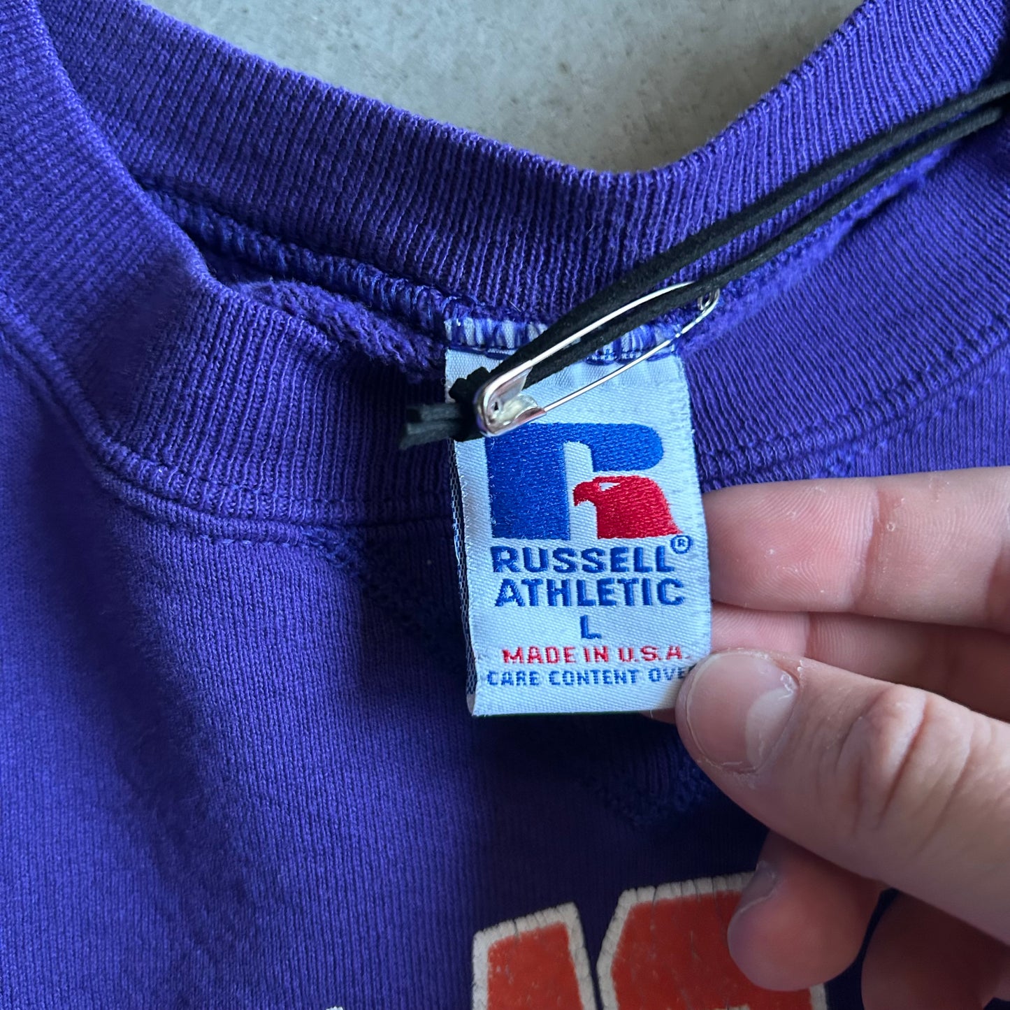 Vintage Clemson Russell Athletic Sweatshirt