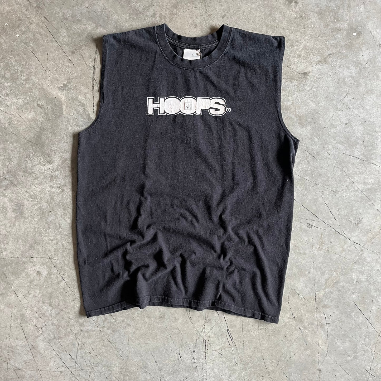 Y2K Nike Hoops Black Basketball Tank Top