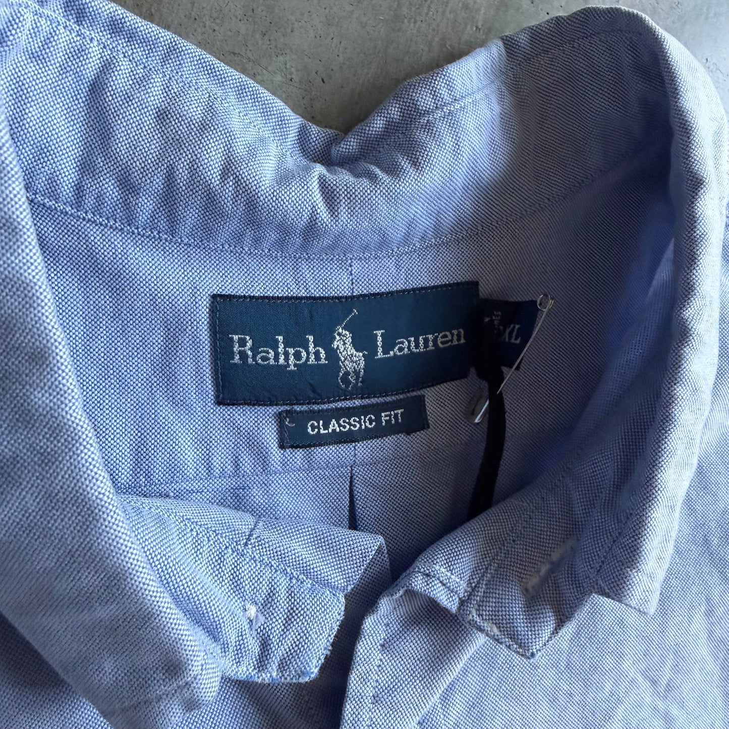 Ralph Lauren Small Pony Light Blue Botton Down Shirt