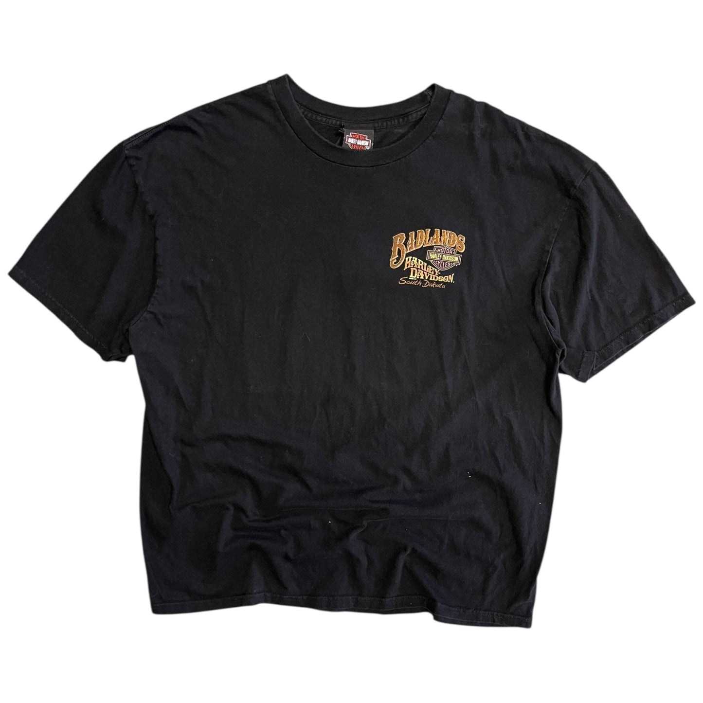 Y2K Bad Lands Harley Davidson South Dakota Tee