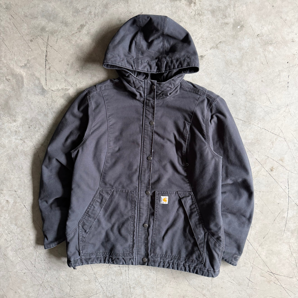 Carhartt ‘102246 001’ Black Hooded Jacket