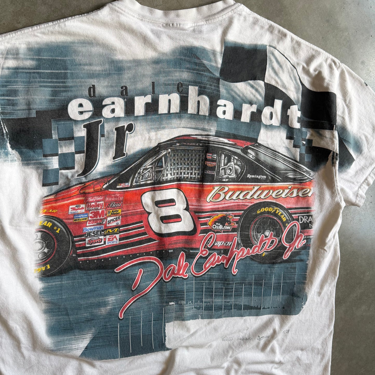 Vintage Dale Earnhardt Jr #8 Bud Car AOP Tee