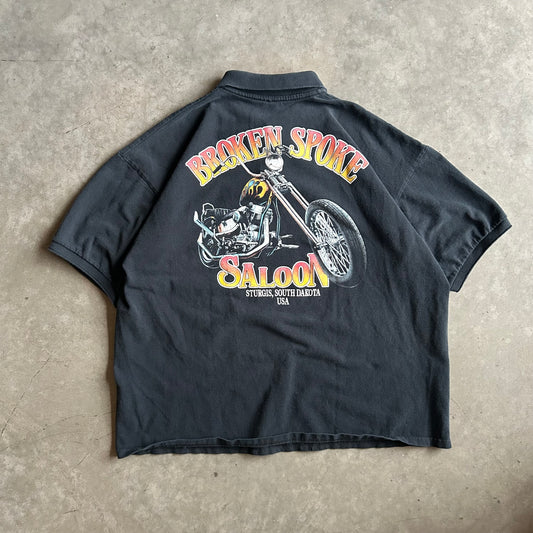 Vintage Broken Spoke Saloon Polo Tee