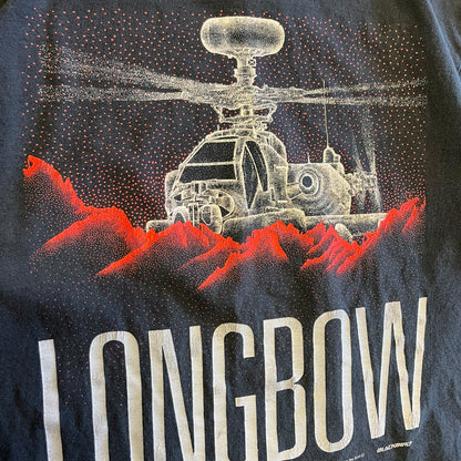 Vintage ‘92 Blackbird AH64 Longbow Apache Helicopter Tee