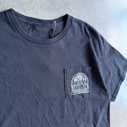 Deadwood Harley Davidson Pocket Tee