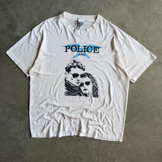 Vintage Police Occhiali Sunglasses T Shirt