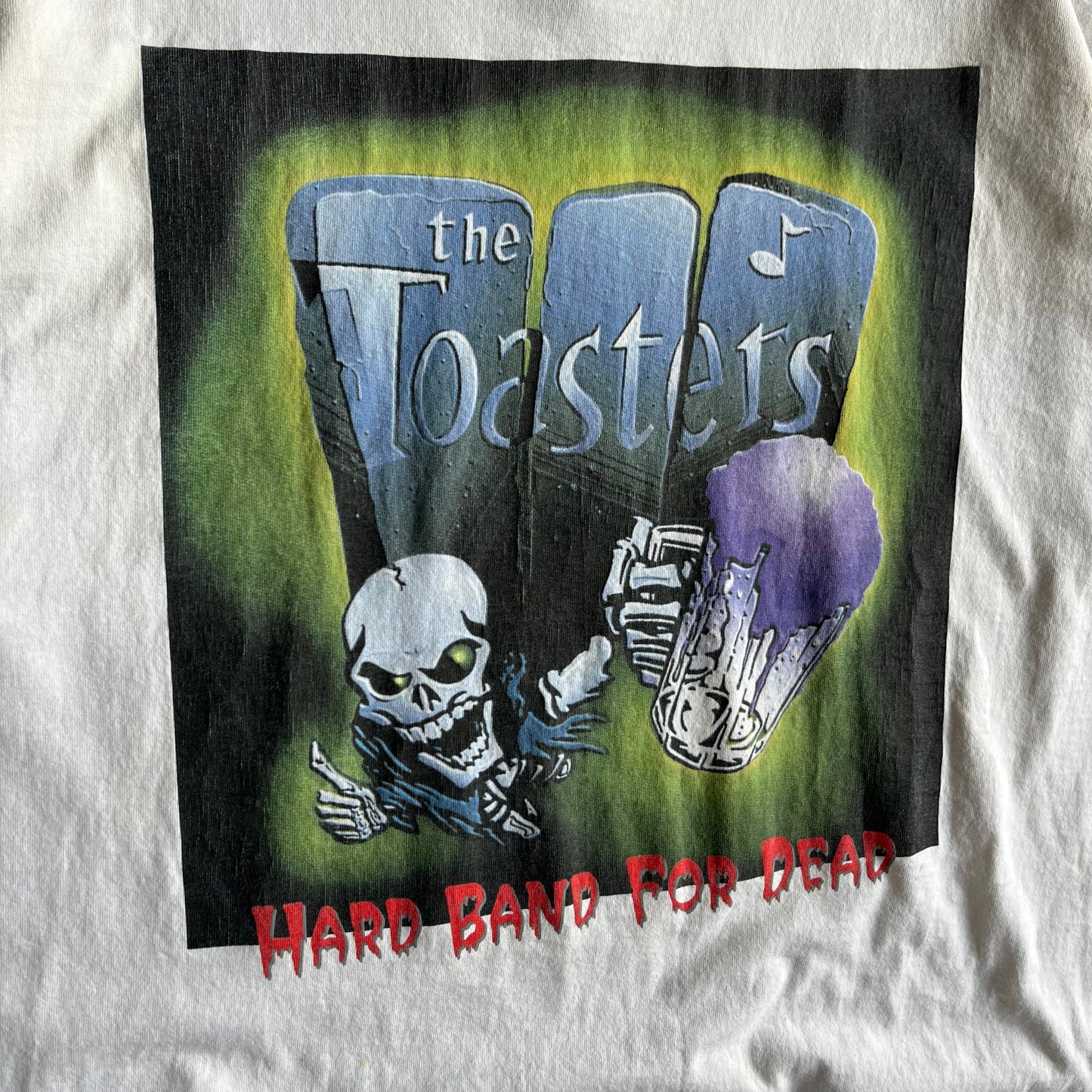 Vintage The Toasters Hard Band For Dead T Shirt