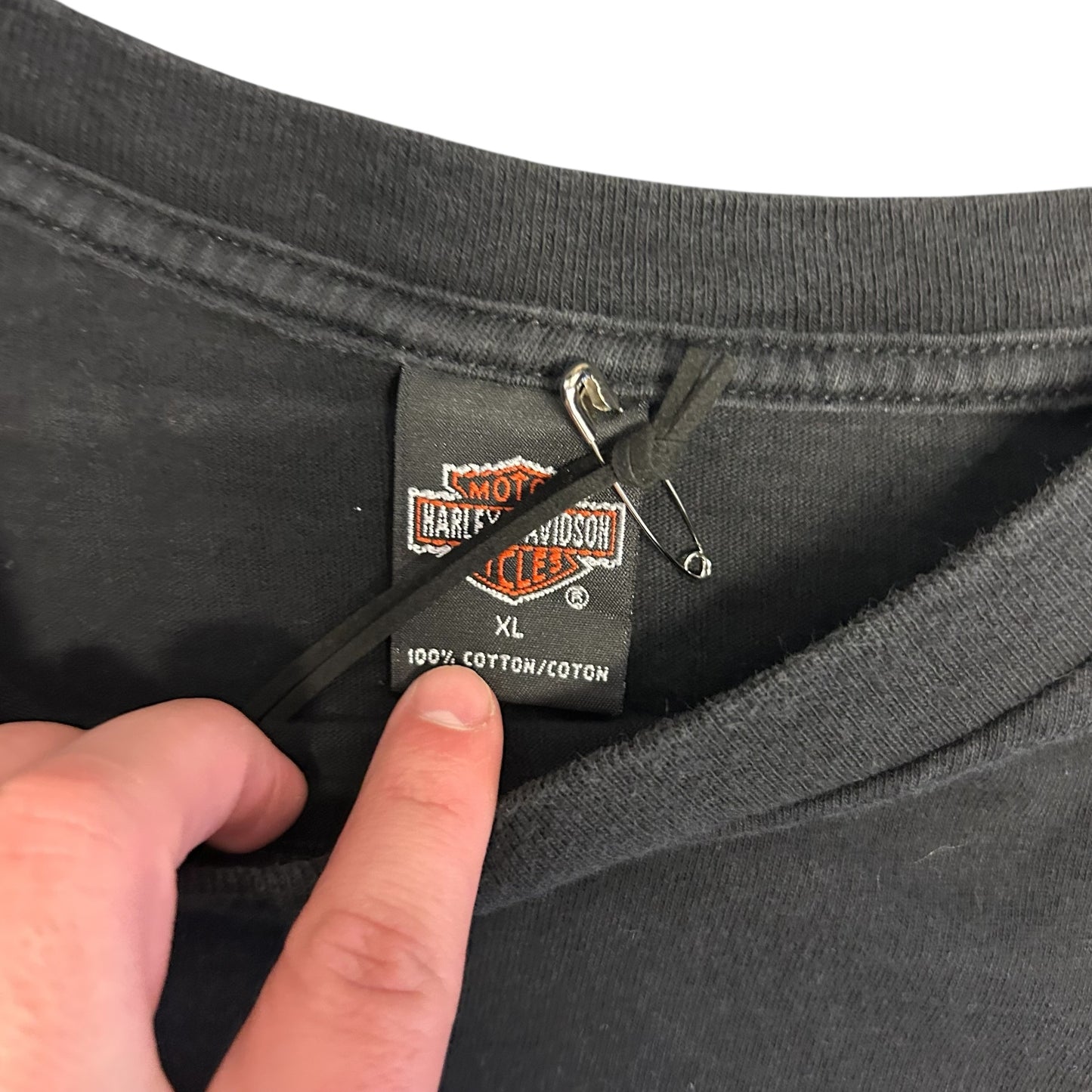 Vintage ‘01 Sturgis Black Hills Rally Eagle & Skull Tee