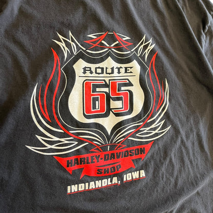 Y2K Indianola Harley Davidson Ride With Pride Black Tee