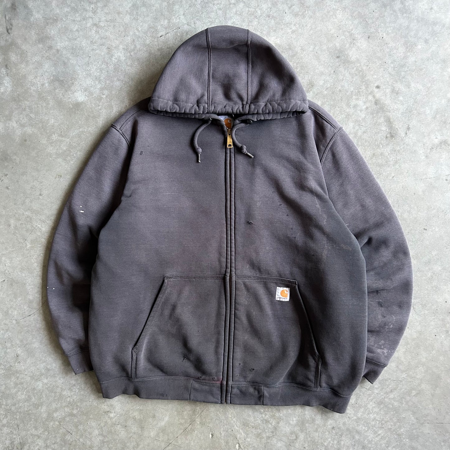 Vintage Carhartt Insulated Zip-Up Hoodie