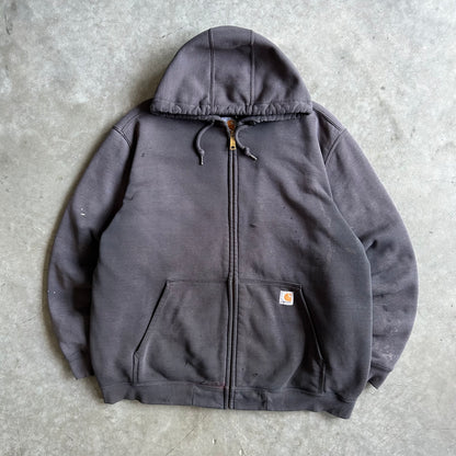 Vintage Carhartt Insulated Zip-Up Hoodie
