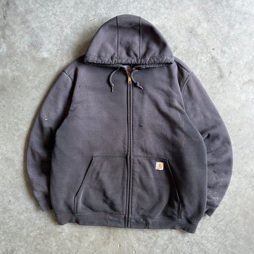 Vintage Carhartt Insulated Zip-Up Hoodie