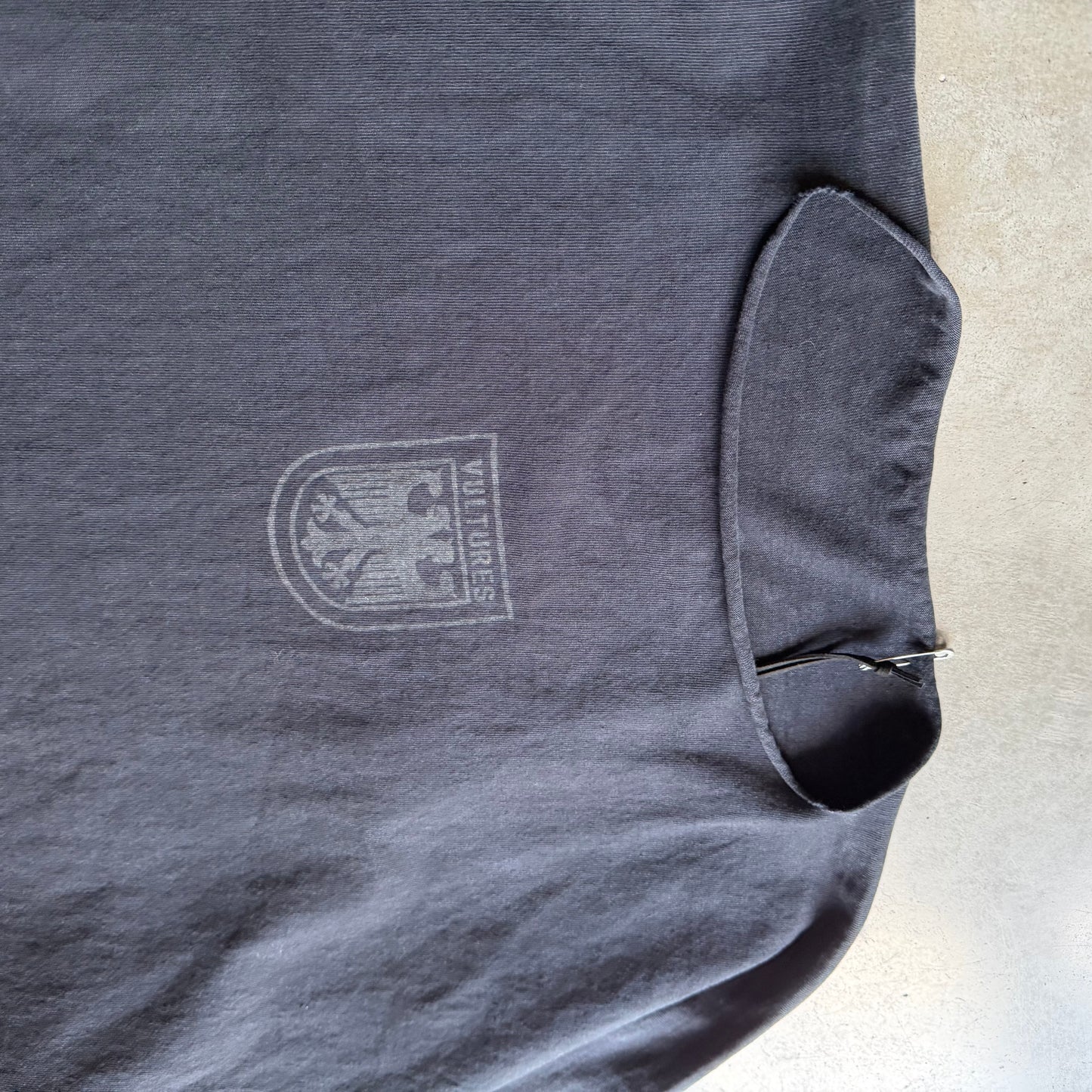 Kanye West Vultures Cut & Sew Reflective Logo Longsleeve