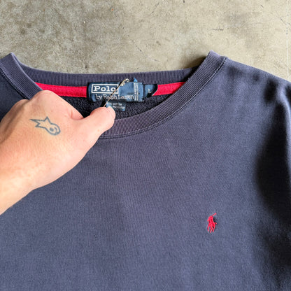 Polo Ralph Lauren Sun Faded Navy Sweatshirt