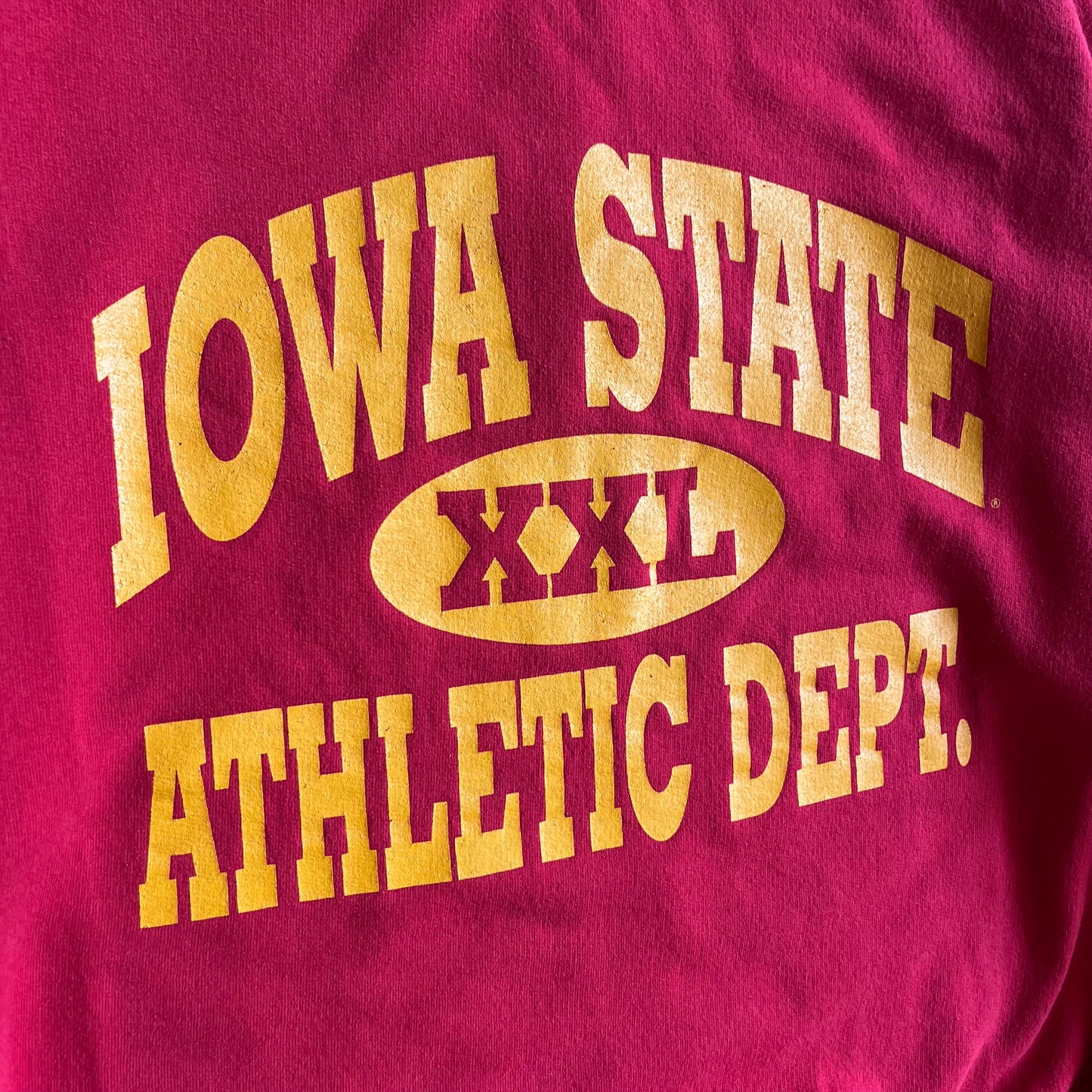 Vintage Iowa State Red Athletic Dept. Sweatshirt
