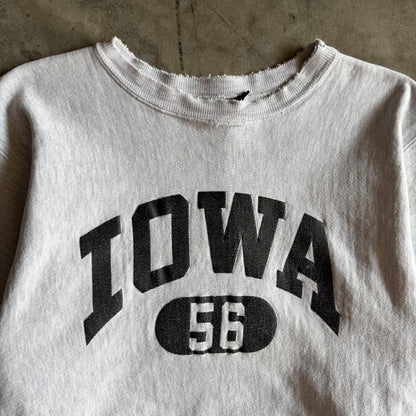 Vintage Champion Reverse Weave Iowa #56 Spell-Out Sweatshirt